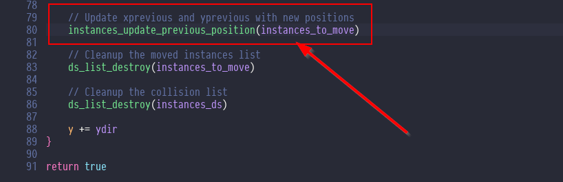 Bug fix for vertical moving platform